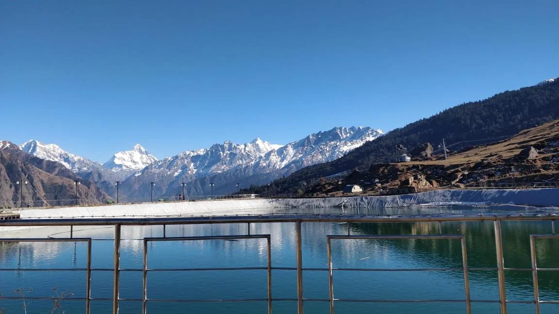 Auli Lake with Mountain View